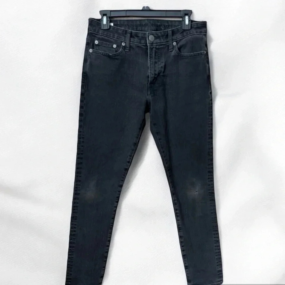 ⭐️American Eagle Flex Slim Jeans in Faded Black Mens Size 30 x 32 - Picture 1 of 15